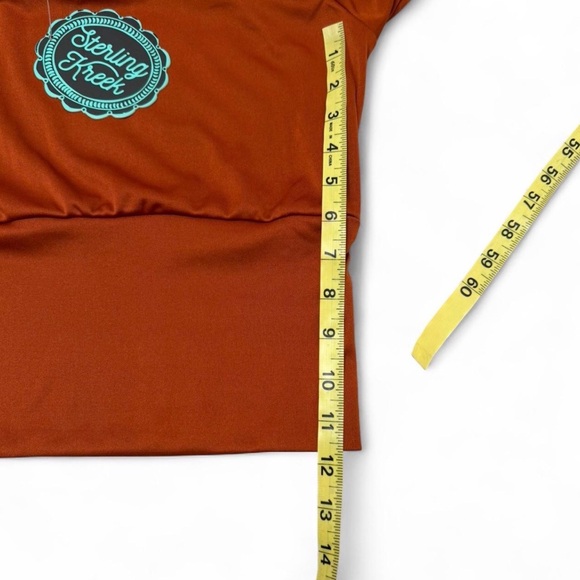 Sterling Kreek On the Horizon One Shoulder Blouse Womens Large Festival Cowgirl - Picture 6 of 6